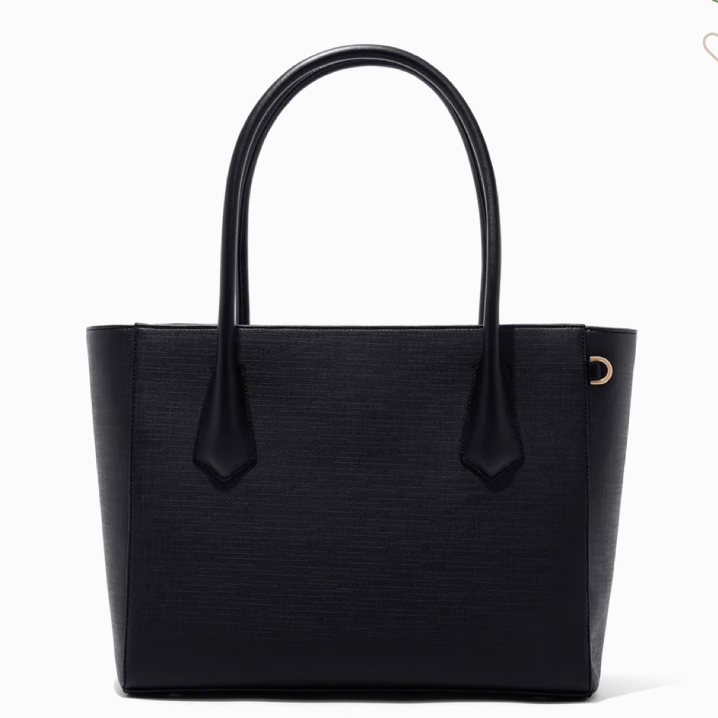 Dagne Dover Signature Tote In Color Onyx
